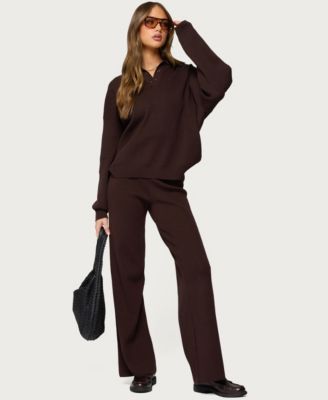 Women's Lorie Wide Leg Knit Pants