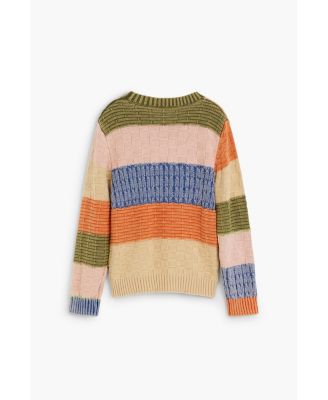 Boys Boys's Knit sweater with patches