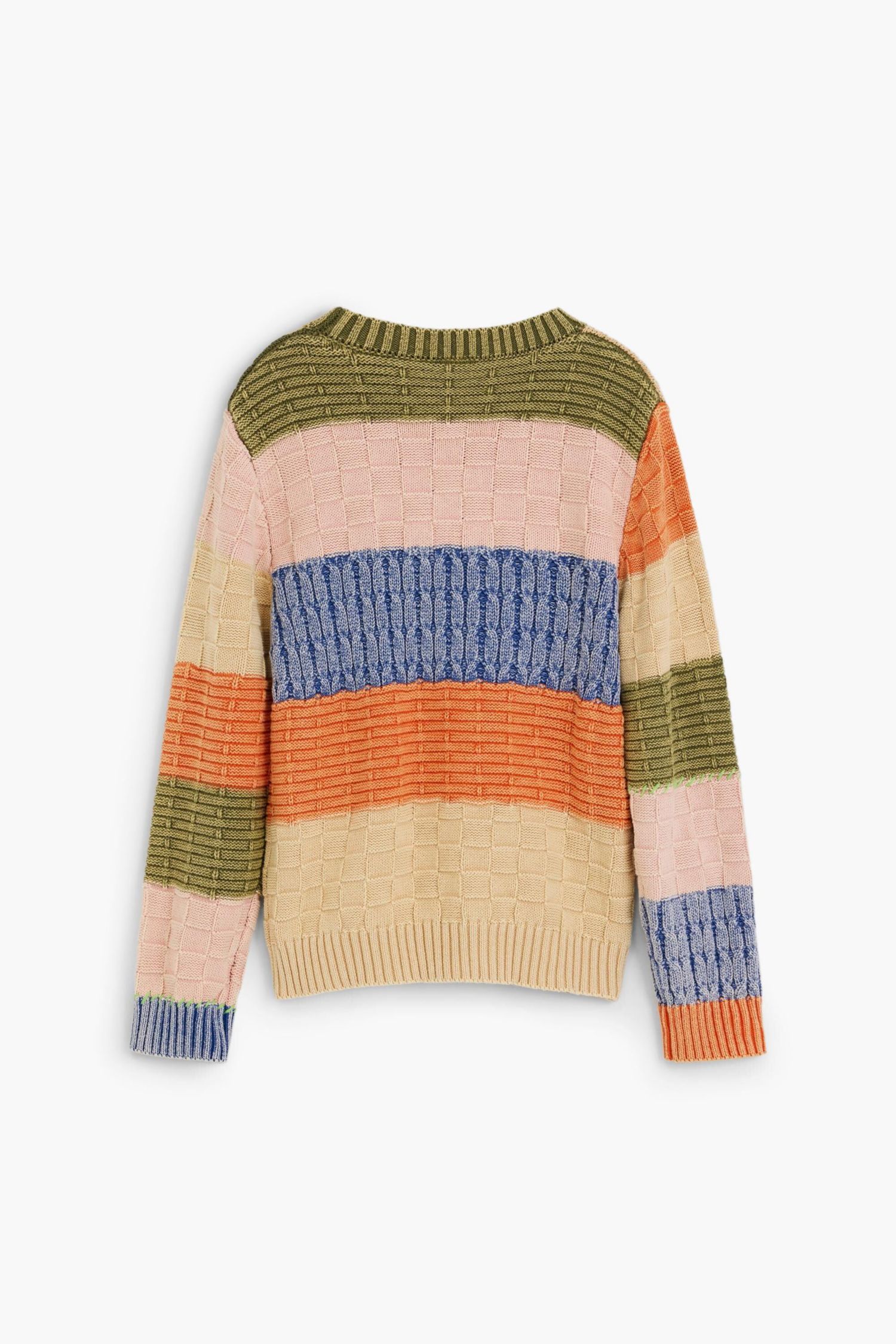 Boys's Patchwork knit sweater