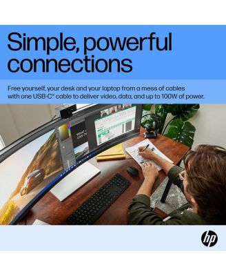 E45c G5 44.5" 32:9 Dual Quad HD 165Hz Curved VA LCD Monitor