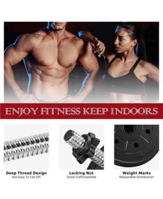 66lb Adjustable Dumbbell Set