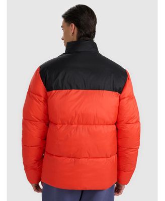 Men's down jacket with synthetic filling