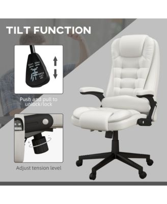 High-Back Vibration Massage Chair, Heating Office Chair,