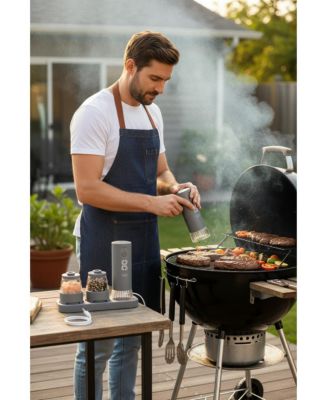 3 Piece Grillng Herb Mill Grinder