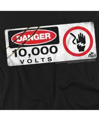 Men's Electric Fence Sign T Shirt