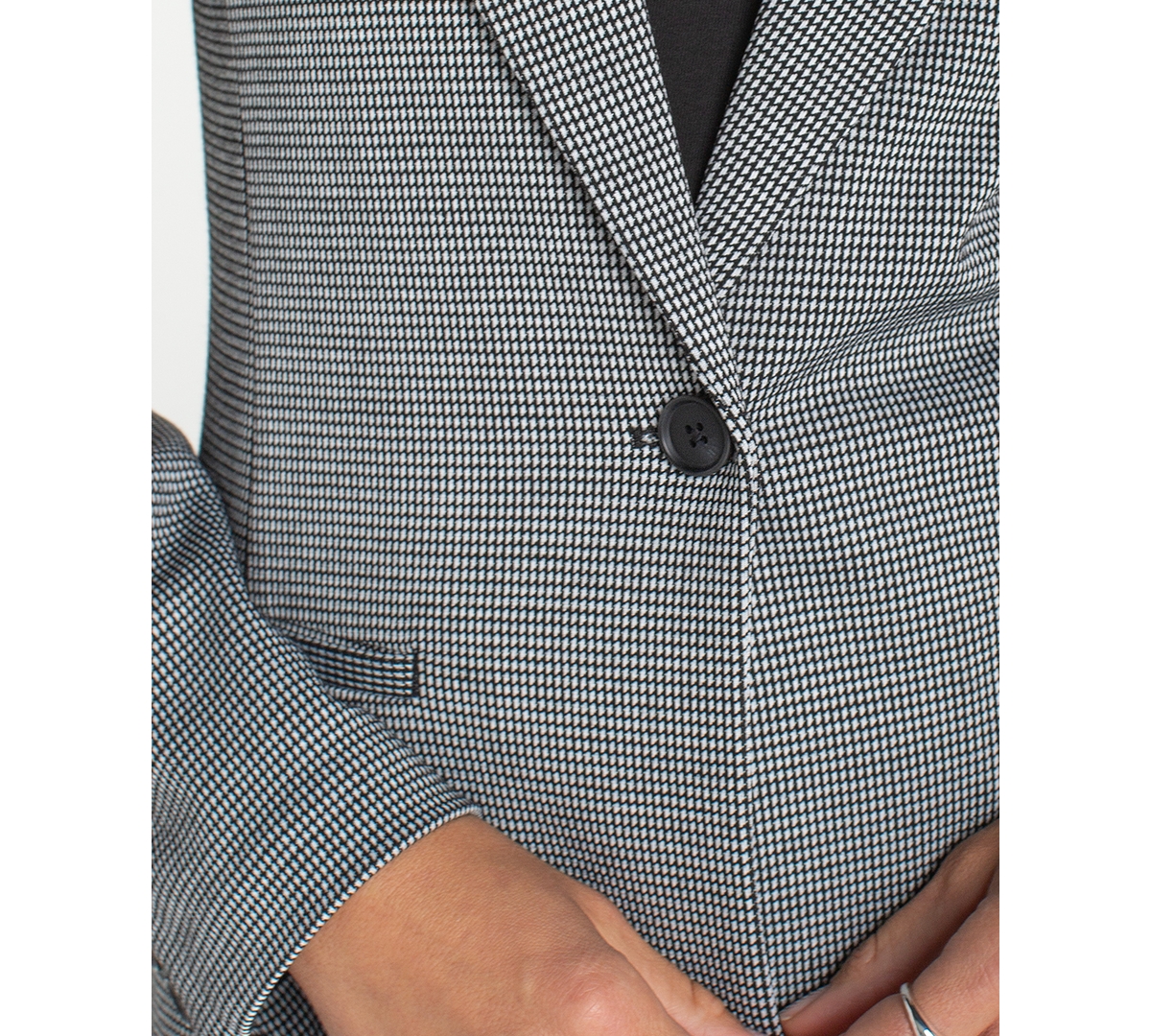 Liverpool Los Angeles Petite Notch Collar Fitted Blazer