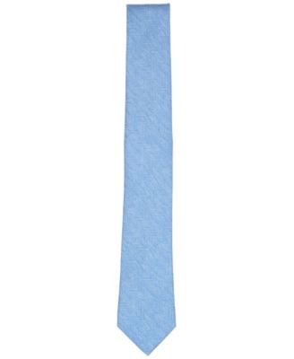 Men's Melange Chevron Solid Tie