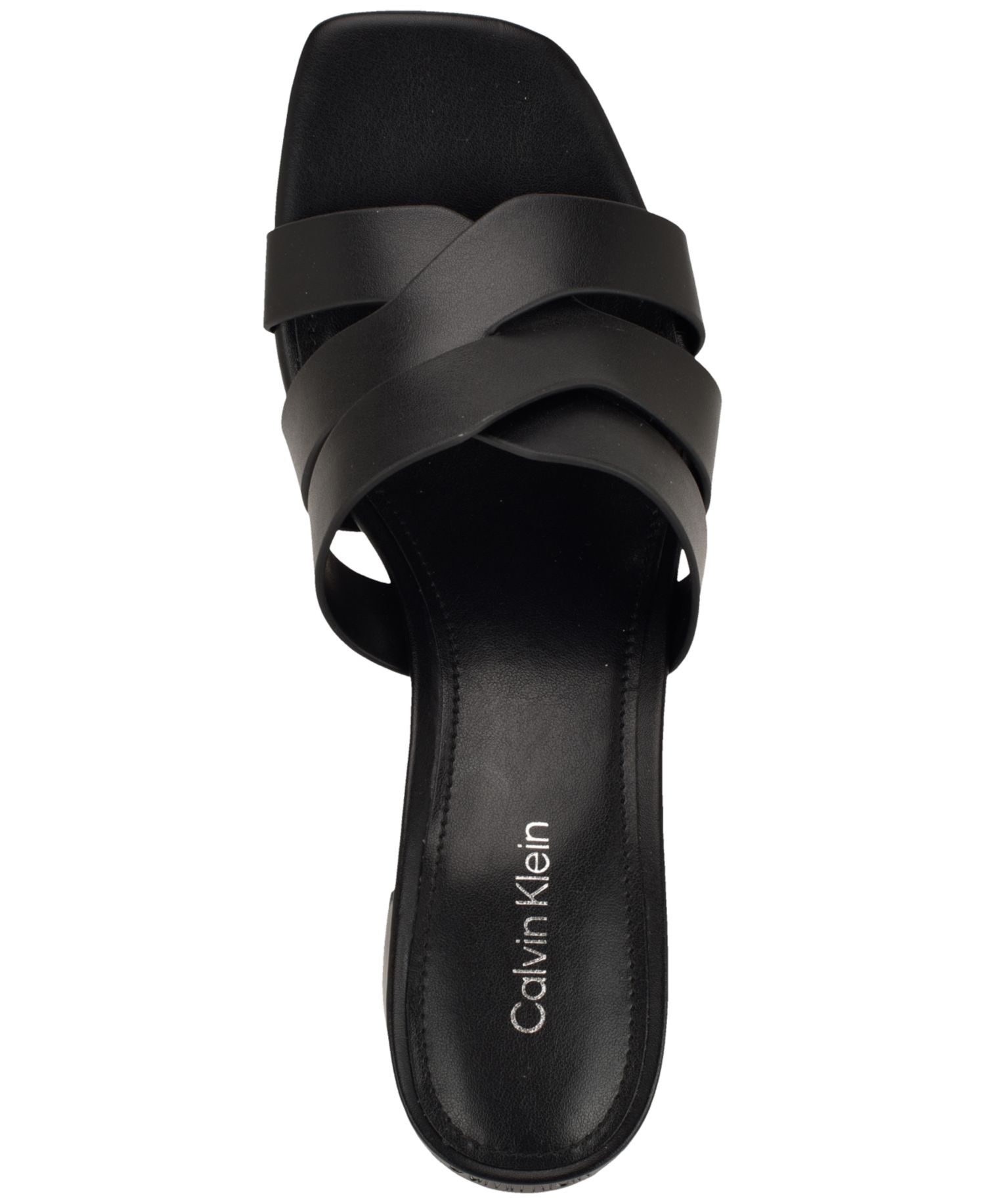 Women's Vivianna Woven Slip-On Block Heel Sandals