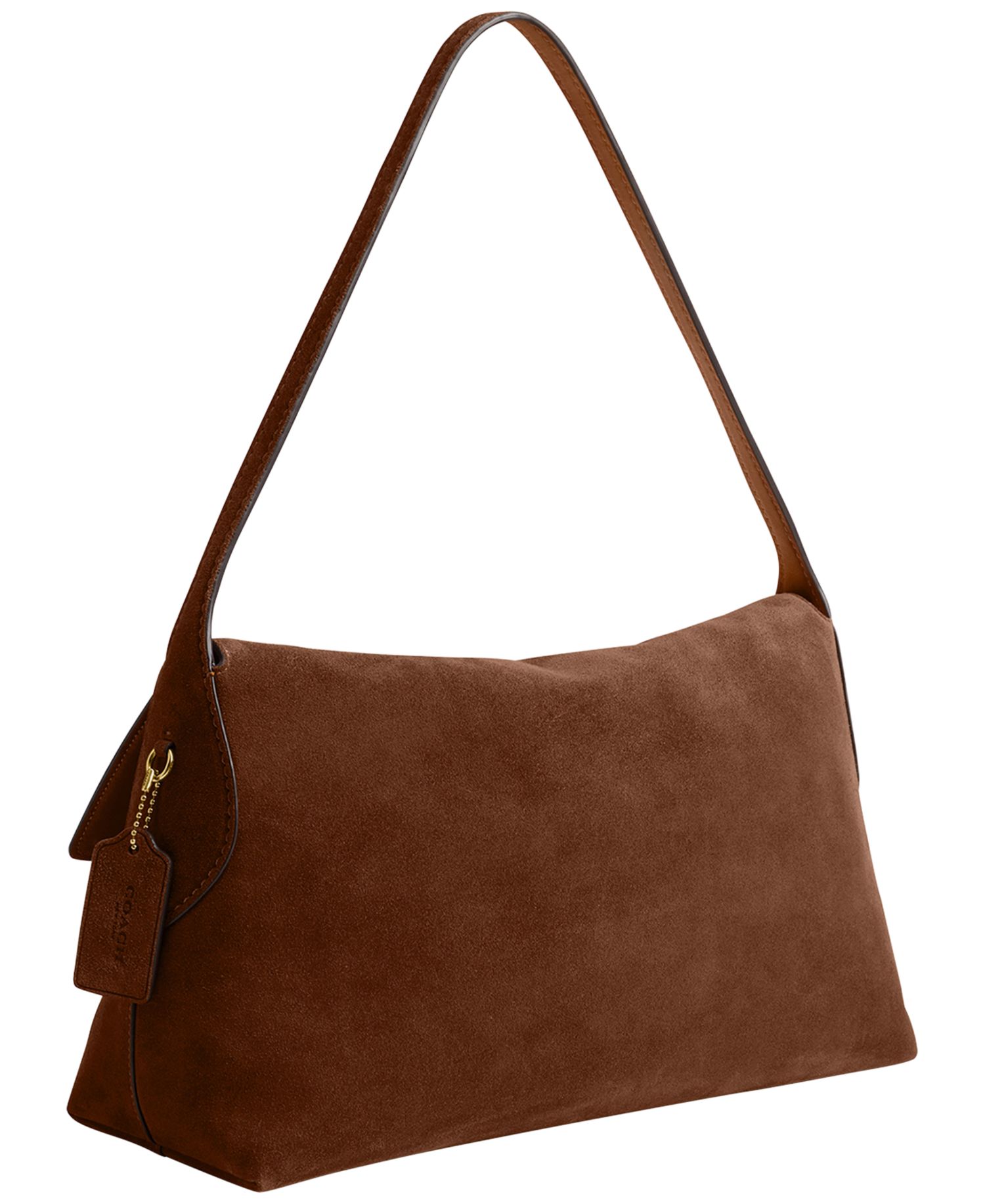 Chelsea Large Suede Shoulder Bag 36