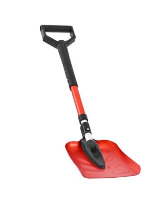 Foldable Snow Shovel, 9" Wide, Adjustable 36"-40", D-Handle, Lightweight Aluminum Alloy, Car/Camping