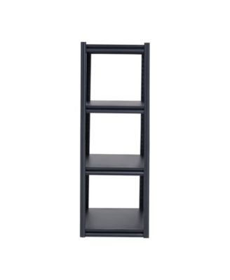 4-Tier Garage Storage Shelves, 2400-Lb Capacity, 20"D x 40"W x 57"H, Adjustable Utility Rack, Black
