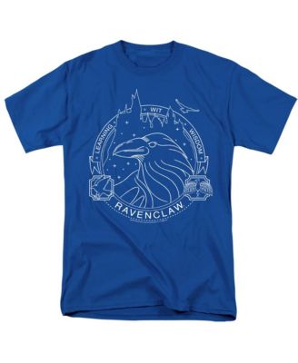 Men's Ravenclaw Line Art Badge T Shirt