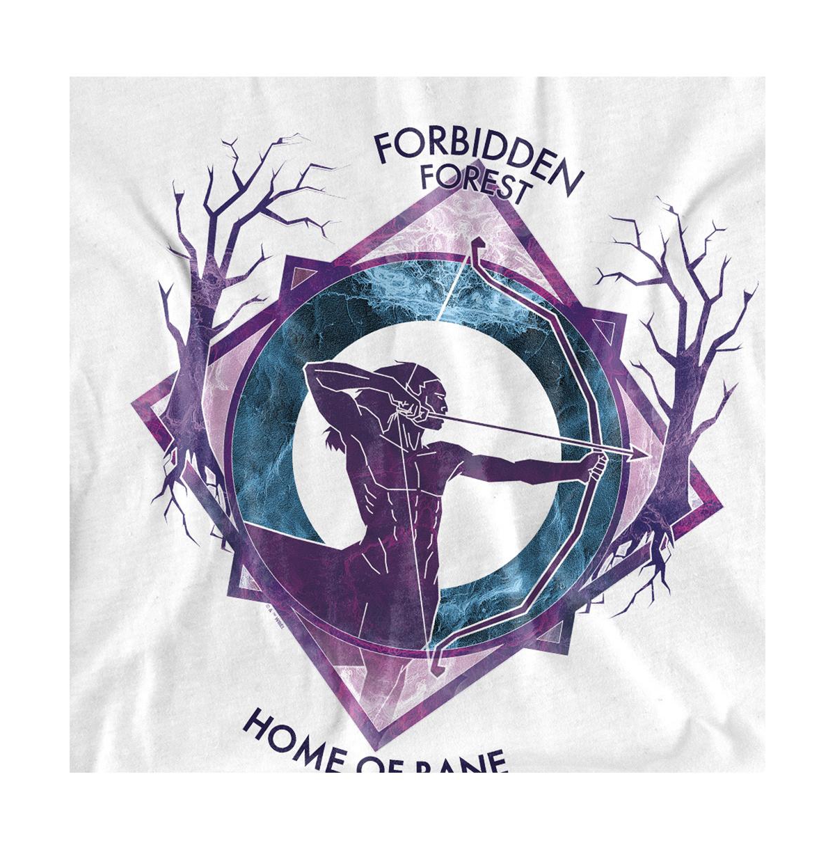 Harry Potter Men's Forbidden Forest Home Of Bane T Shirt