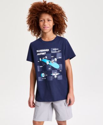 Boys' XS-XL Skateboard T-Shirt