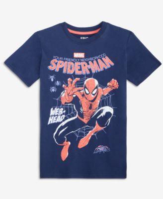 Boys' XS-XL Spider-Man T-Shirt