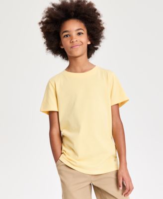 Epic Threads Little Big Boys Solid T-Shirt Created for Macys - Sweet Butter 8$