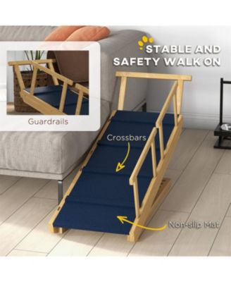  Dog Stairs with for Small to Large Dogs in Natural