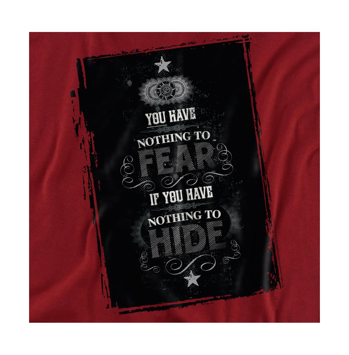 Harry Potter Men's Nothing To Fear T Shirt