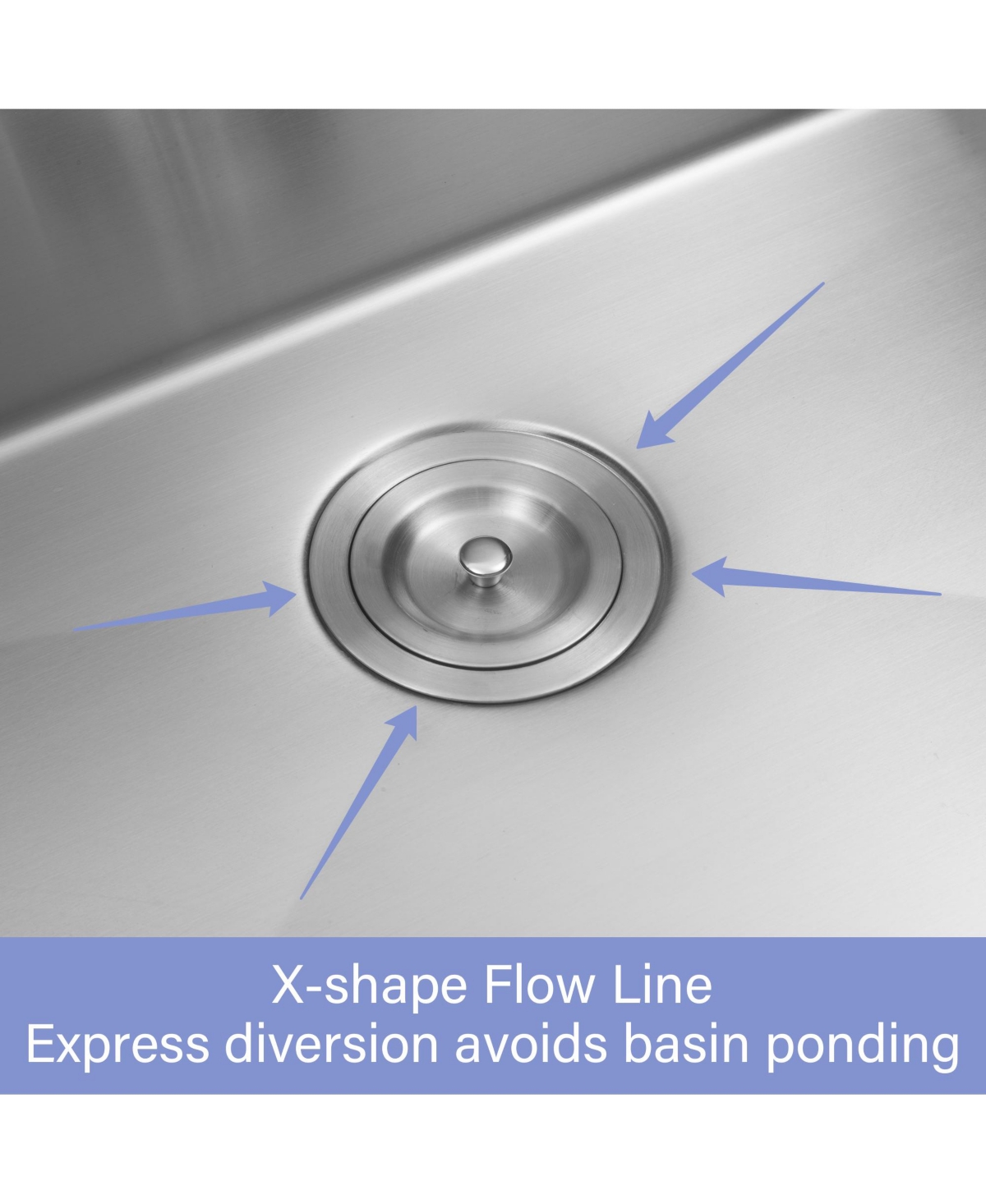 flynama 27"x21"x10" Stainless Steel Farmhouse Apron Front Sink