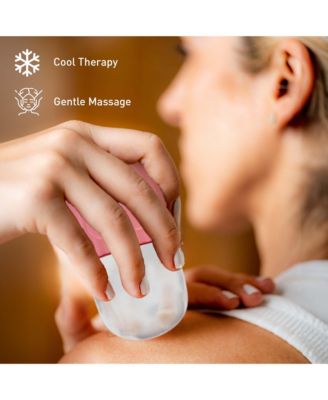 Radiance Renewal Set – Light Gua Sha Tool, Vitamin C Serum & Cooling Ice Roller