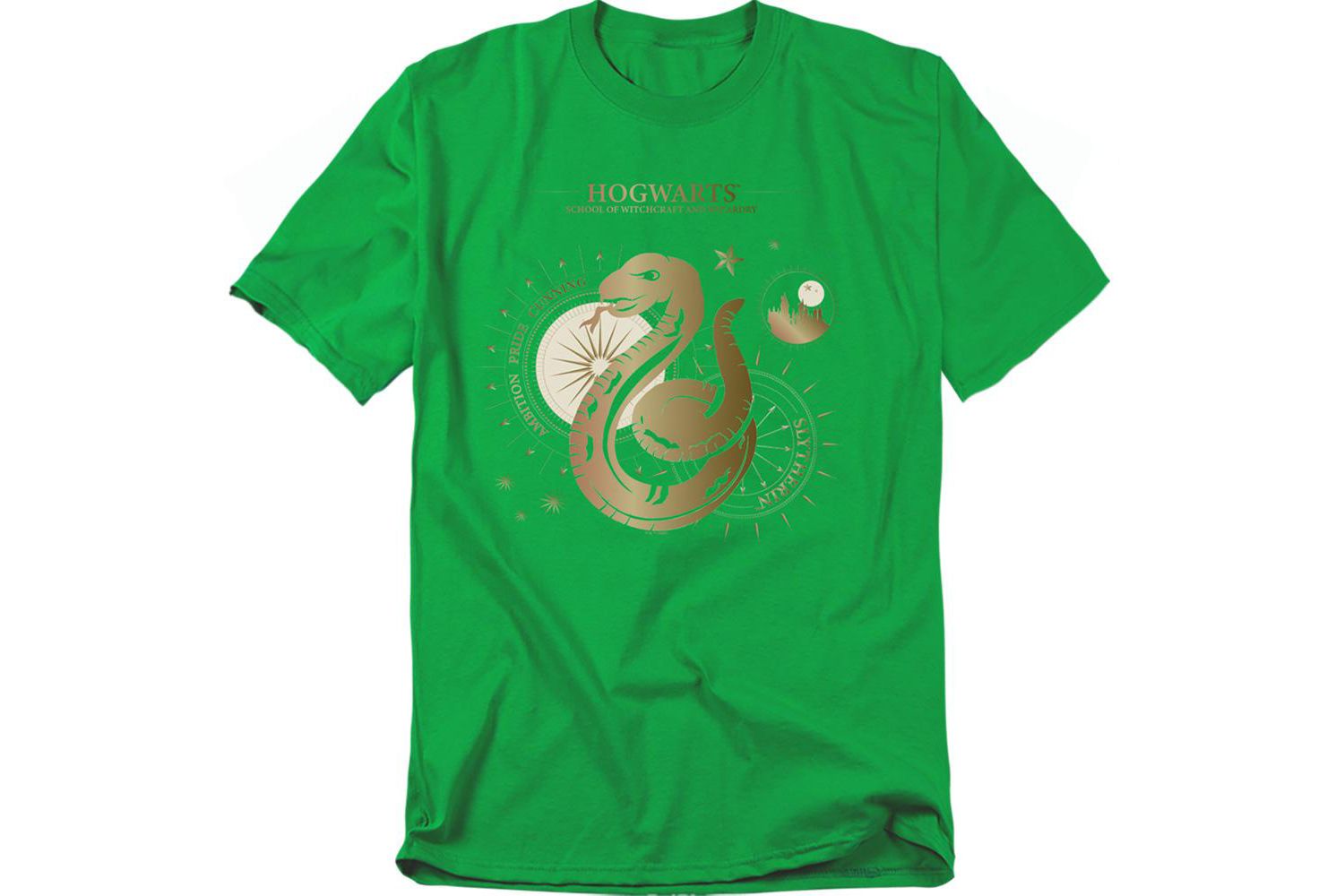 Men's Ambition, Pride, Cunning, Slytherin T Shirt