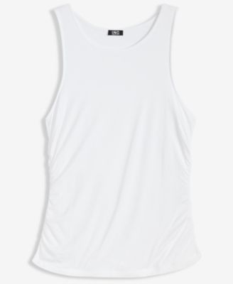 Women's Ruched Double-Layer Tank