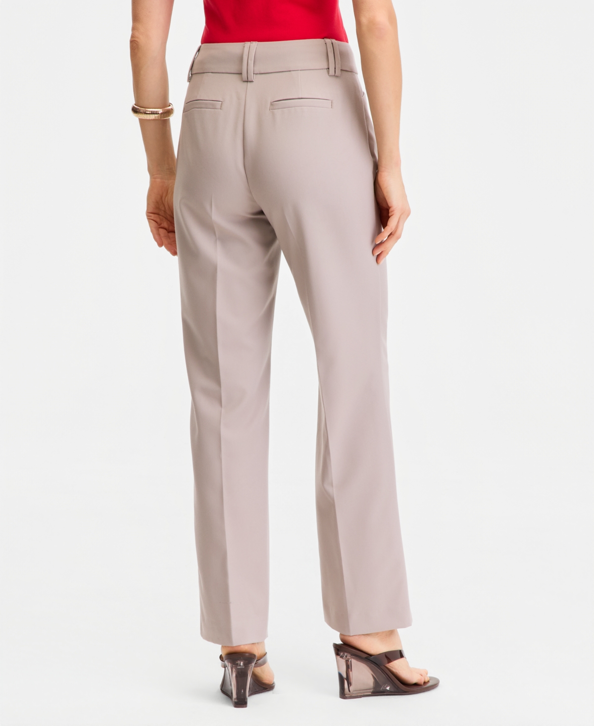 I.n.c. International Concepts Women's Mid-Rise Bootcut Pants, Created for Macy's