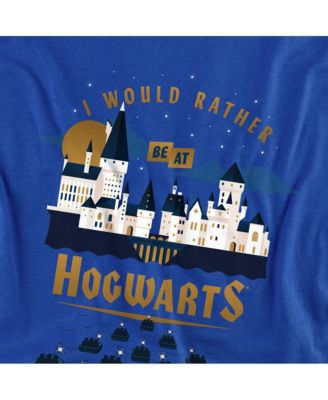 Big & Tall I Would Rather Be At Hogwarts T Shirt