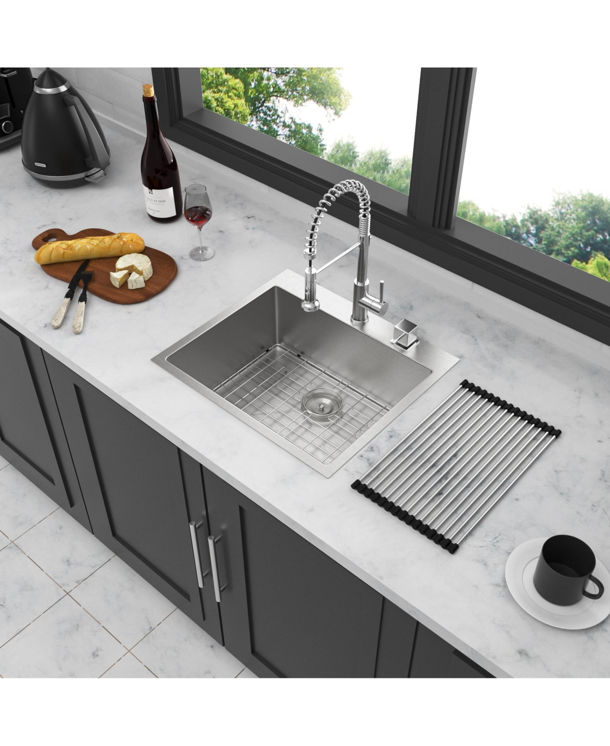 huluwat Undermount Stainless Steel Kitchen Sink