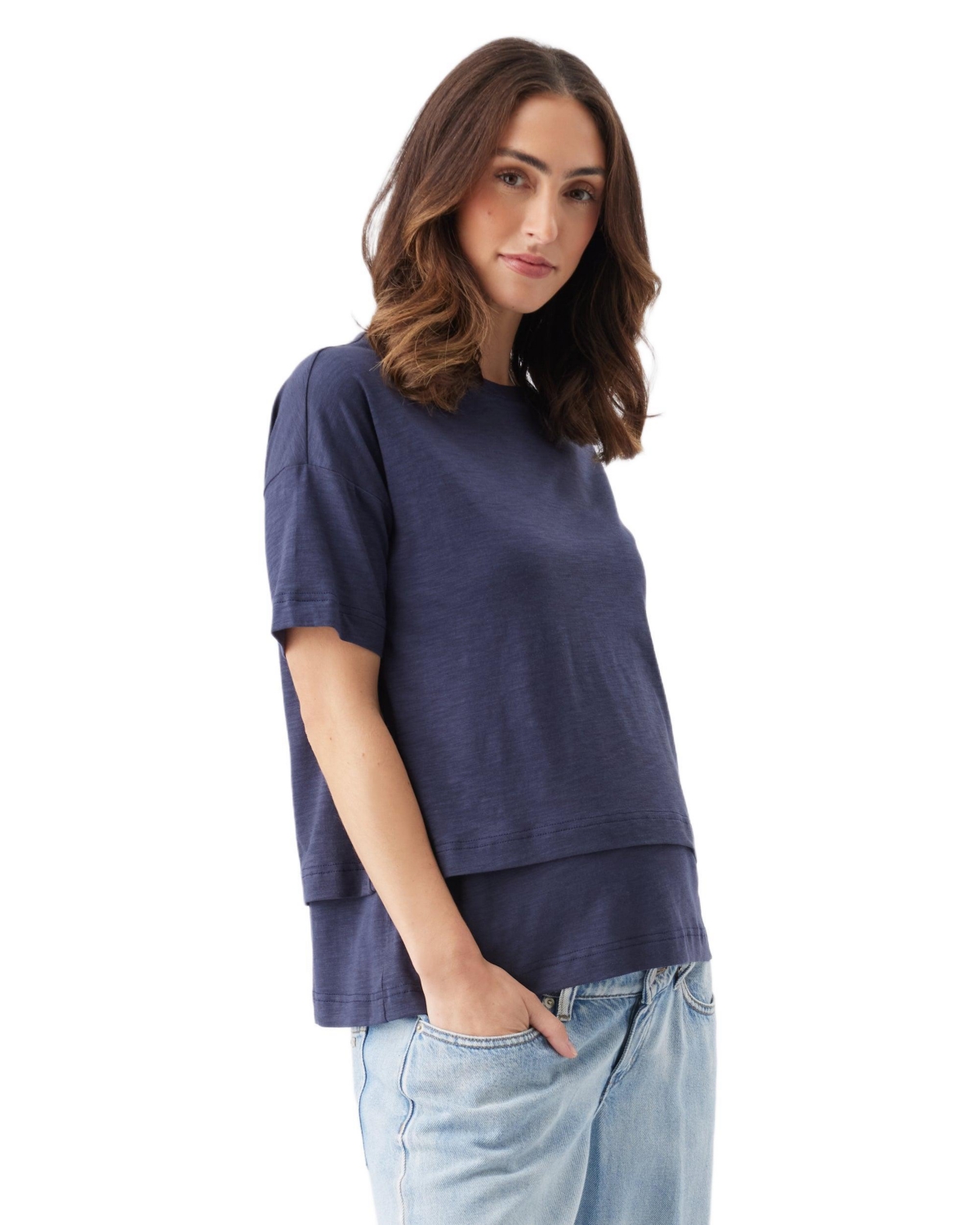 Ripe Maternity Women's Claud Nursing Tee