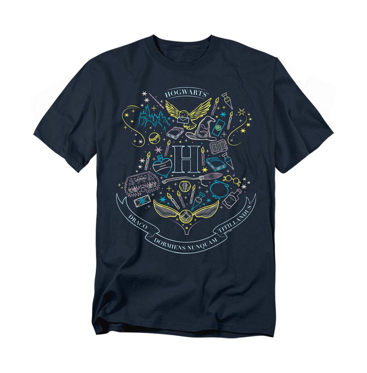 Harry Potter Men's Iconic Hogwarts T Shirt