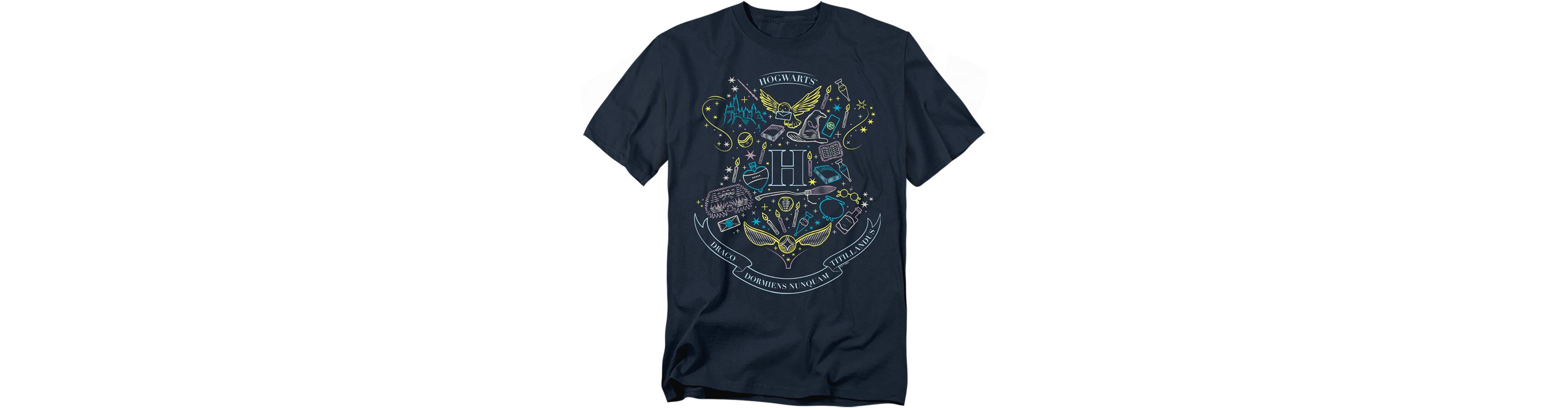 Harry Potter Men's Iconic Hogwarts T Shirt