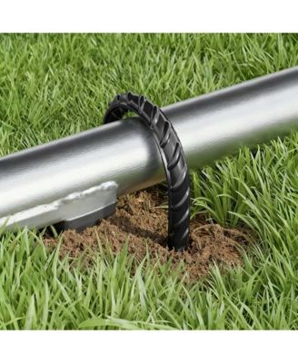 32 Pack Trampoline Stakes Ground Anchors 11" U Shaped Heavy Duty for Outdoor Camping Tent