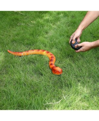 2.4GHz RC Snake Toy with Realistic S-Slithering | Perfect Prank & Halloween Gift