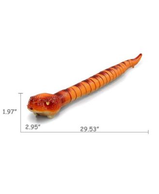 2.4GHz RC Snake Toy with Realistic S-Slithering | Perfect Prank & Halloween Gift