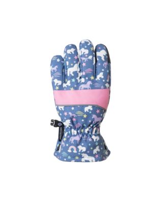 Toddler/Child Girls Kids Zipper Gloves