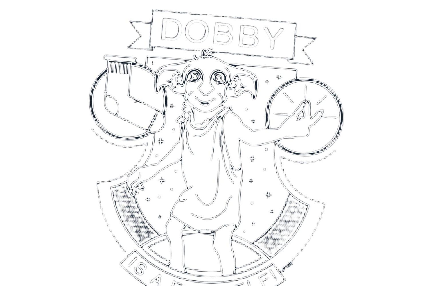 Men's Dobby The Free Elf T Shirt