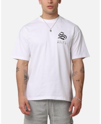 Men's Gothic Rein Drop T-Shirt White