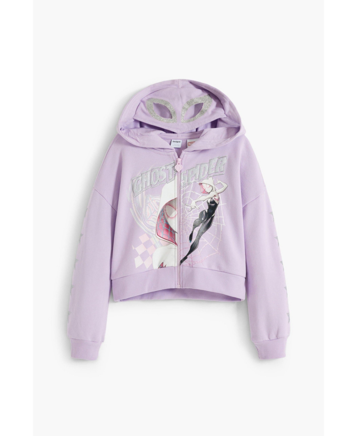 Desigual Girls Girls's Ghost Spider eye mask sweatshirt