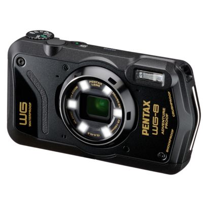 WG-8 All-Weather Camera, Bundle with 64GB Memory Card, Case, MT-11 Tripod, Card Reader, Software Kit