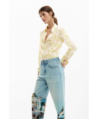Women's Amalfi denim pants
