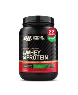 Gold Standard 100% Whey Protein Thin Mints Protein Powder Drink Mix 24.8 oz