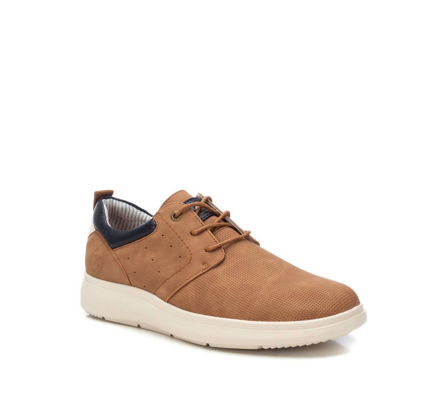 Мужские кроссовки XTI Oxfords Sneakers Casual Comfort, цвет: Верблюжий — фото 1