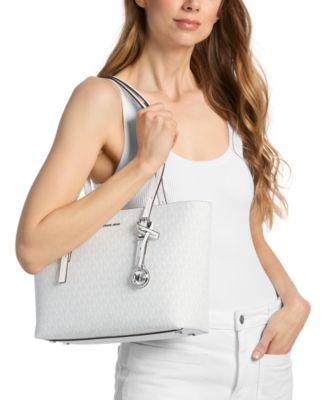 Michael Kors Quinn Large East West Top Zip Tote Bag