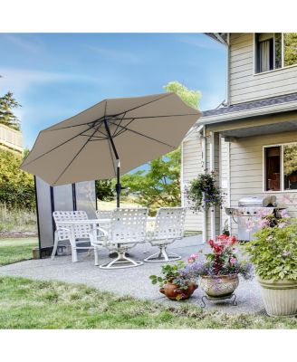 10-Foot Outdoor Patio Umbrella, Sand