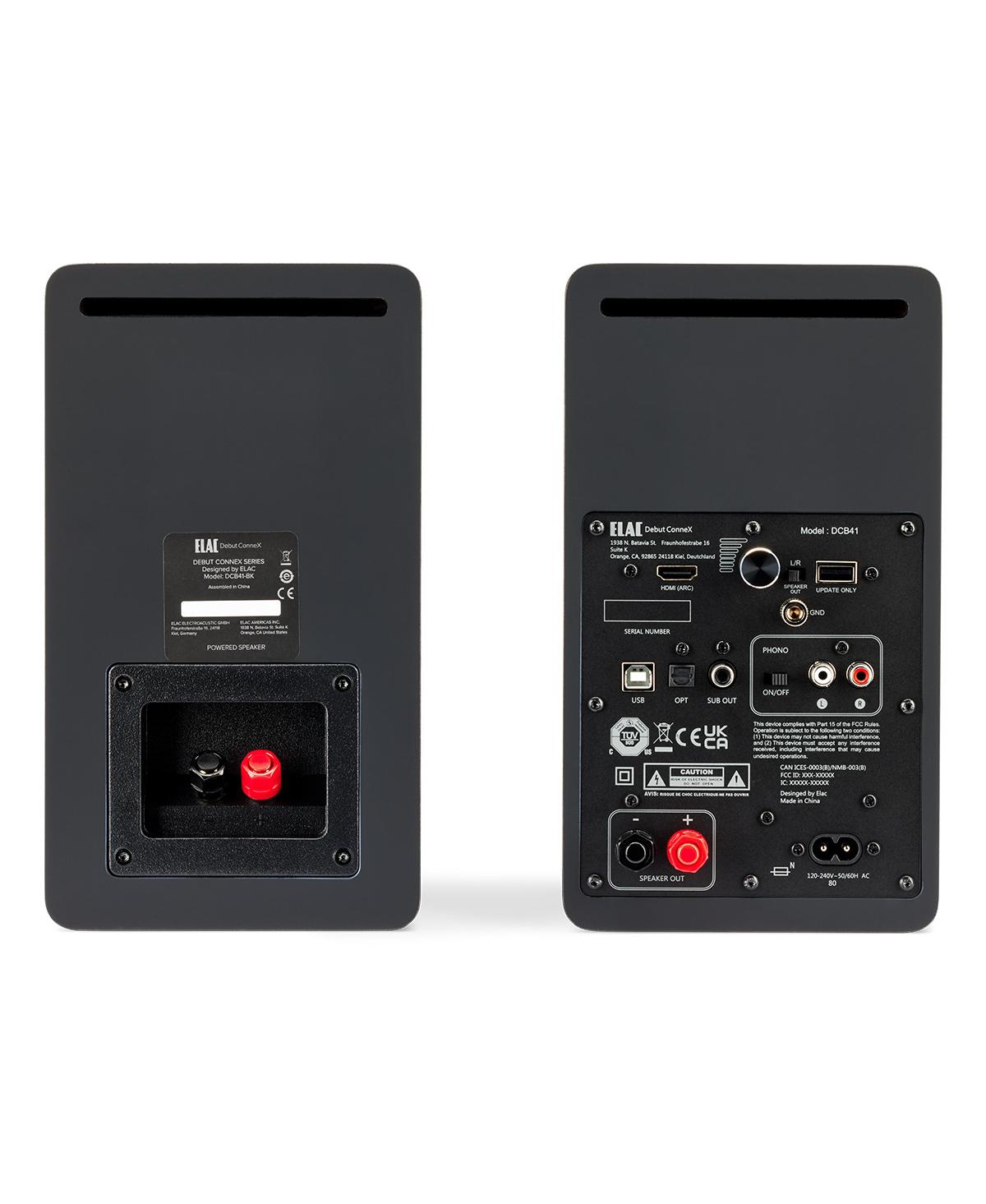 Elac DCB41 4.5 Inch Powered Bookshelf Speaker - Pair