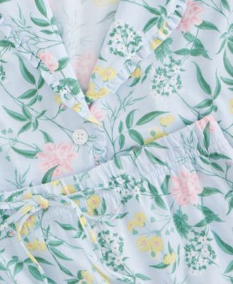 Women's Printed Short-Sleeve Pajama Set