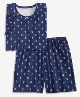 Women's Short-Sleeve Pajamas Set