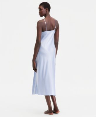 Women's Satin Lace Gown