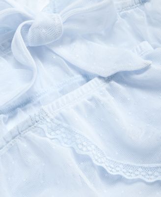 I.N.C International Concepts Women's Dot Mesh Tank and Shorts Set